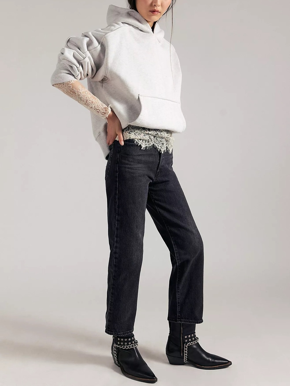 Levi's Ribcage Straight Ankle Jeans 26